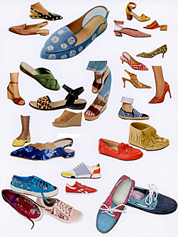 Prints are "It" for 2020 Spring shoe styleso